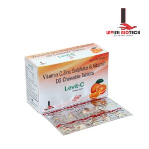 VITAMIN C+ZINC SULPHATE+VITAMIN D3 CHEWABLE TABLETS