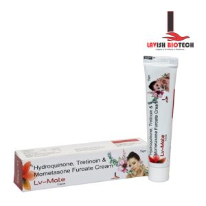 HYDROQUINONE+TRETINOIN+MOMETASONE FUROATE CREAM TUBE