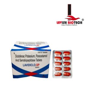 Diclofenac Pota + Paracetamol + Serratiopeptidase Tablets