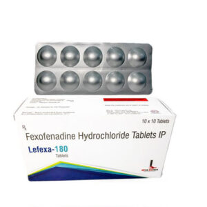Fexofenadine Hydrochloride 180 mg Tablet